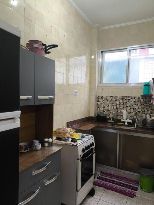 Flat with the sea view Apartamento Praia Grande  Exterior foto