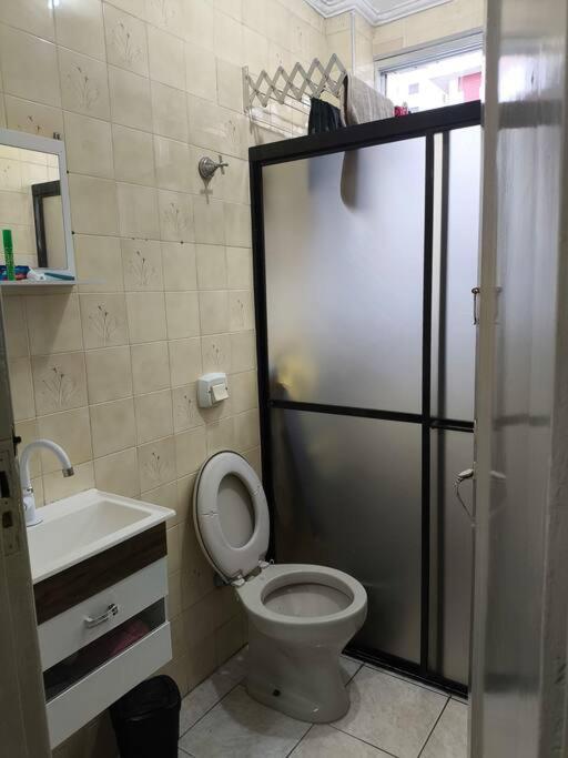 Flat with the sea view Apartamento Praia Grande  Exterior foto