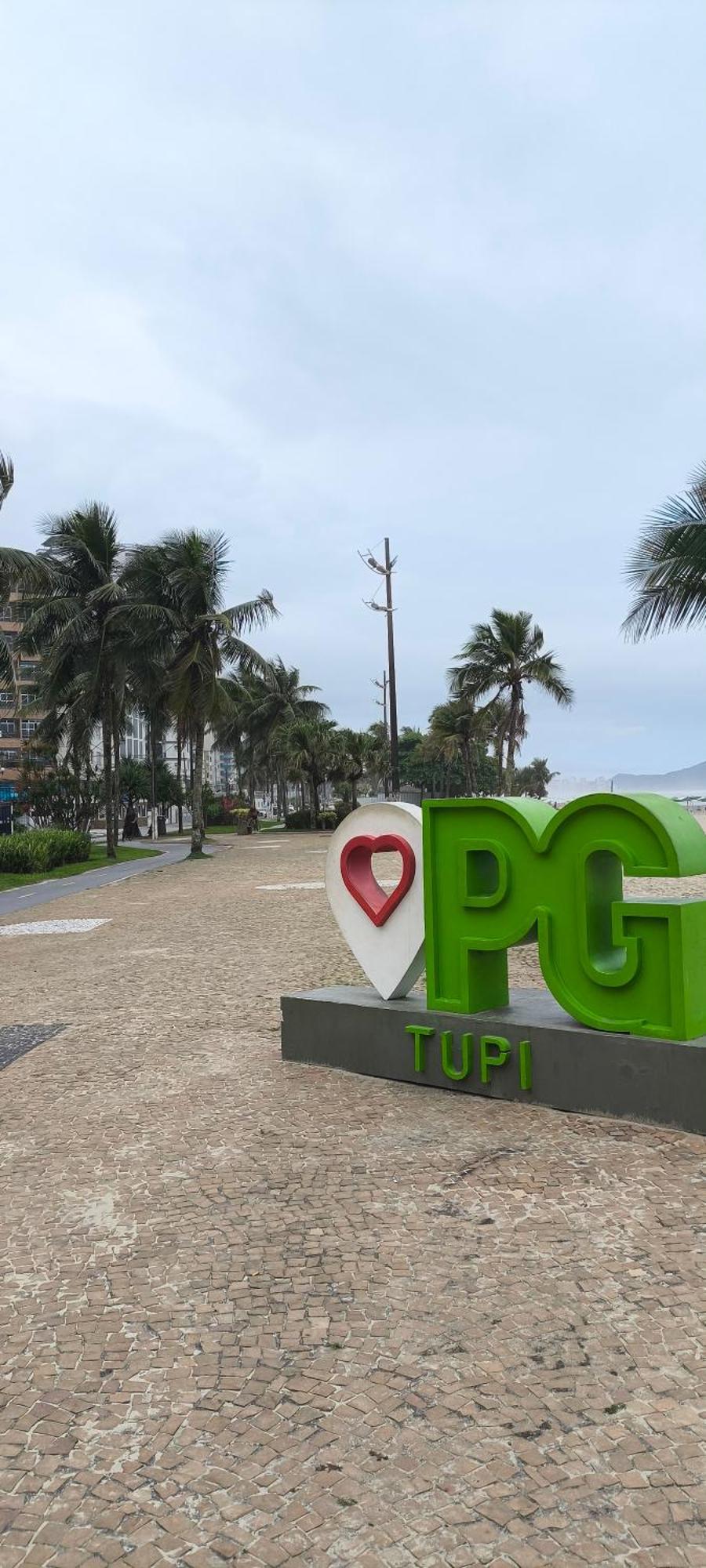 Flat with the sea view Apartamento Praia Grande  Exterior foto